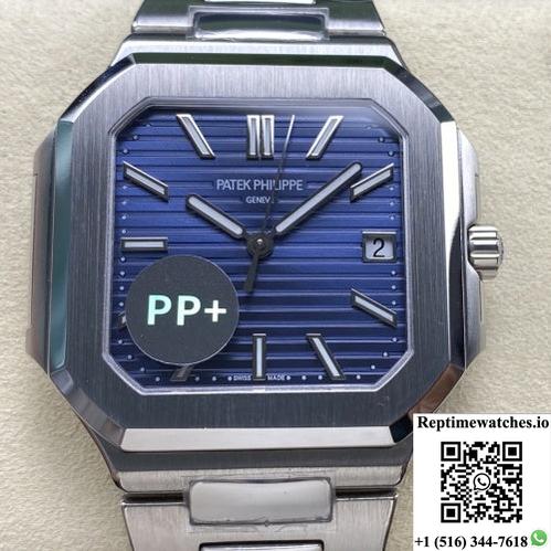 Patek Philippe Cubitus 7128-1G-001 Pp+ Factory Stick Hour Markers-Rep Time Watches