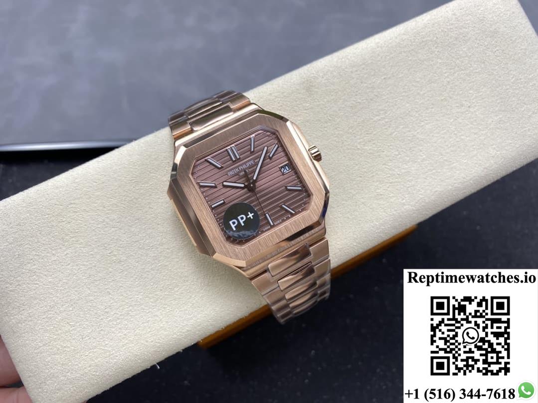 Patek Philippe Cubitus 7128-1R-001 Pp+ Factory Brown Dial-Rep Time Watches