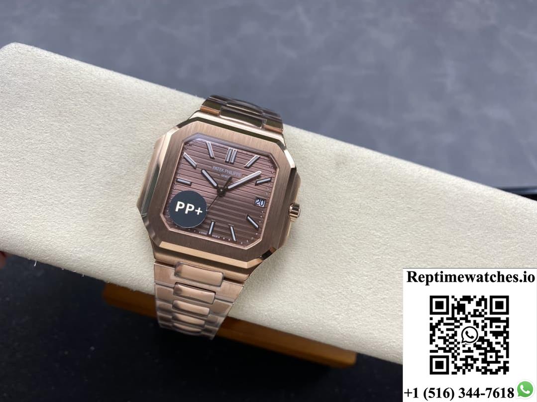 Patek Philippe Cubitus 7128-1R-001 Pp+ Factory Brown Dial-Rep Time Watches