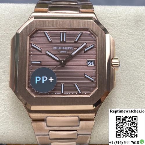 Patek Philippe Cubitus 7128-1R-001 Pp+ Factory Brown Dial-Rep Time Watches