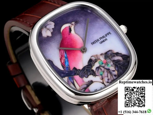 Patek Philippe GOLDEN ELLIPSE 5738-50G-011 TW Factory Alligator Leather AI Factory