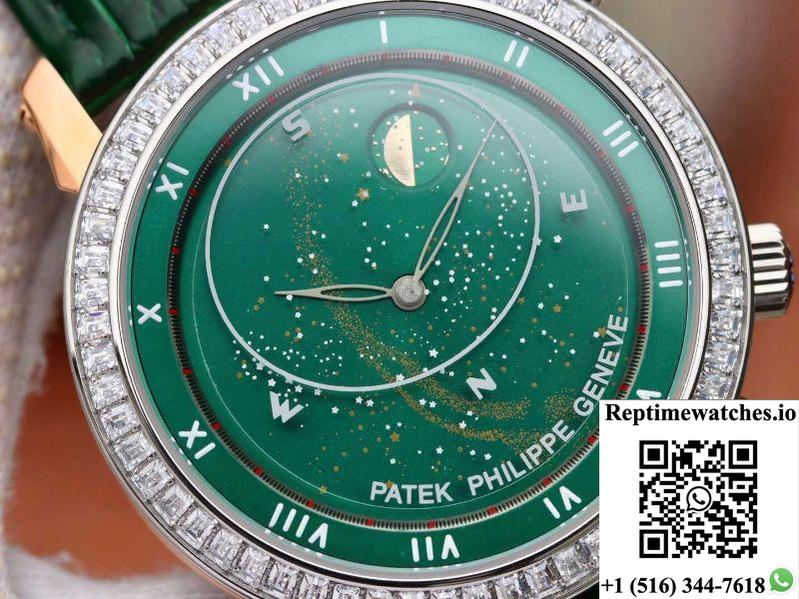 Patek Philippe Grand Complications 5102Pr Tw Factory Green Dial-Rep Time Watches