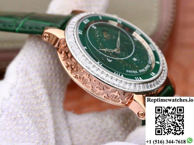 Patek Philippe Grand Complications 5102Pr Tw Factory Green Dial-Rep Time Watches