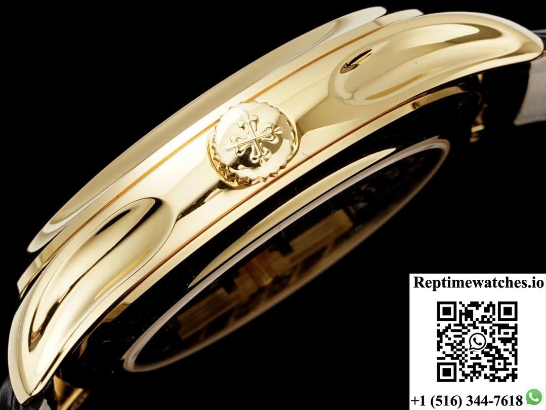 Patek Philippe Grand Complications 5140J-001 3K Factory Gold Color Bezel-Rep Time Watches