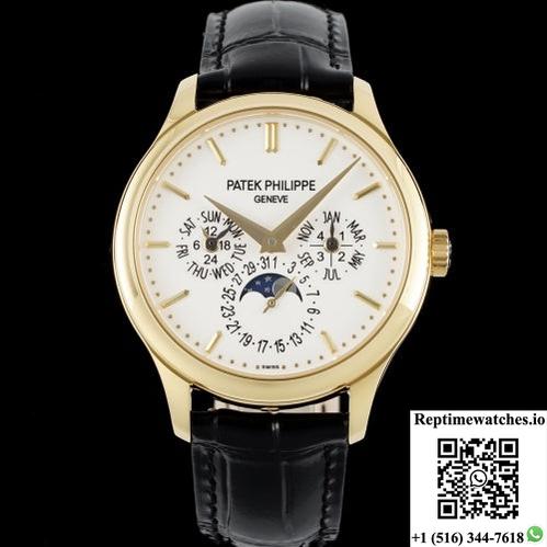 Patek Philippe Grand Complications 5140J-001 3K Factory Gold Color Bezel-Rep Time Watches