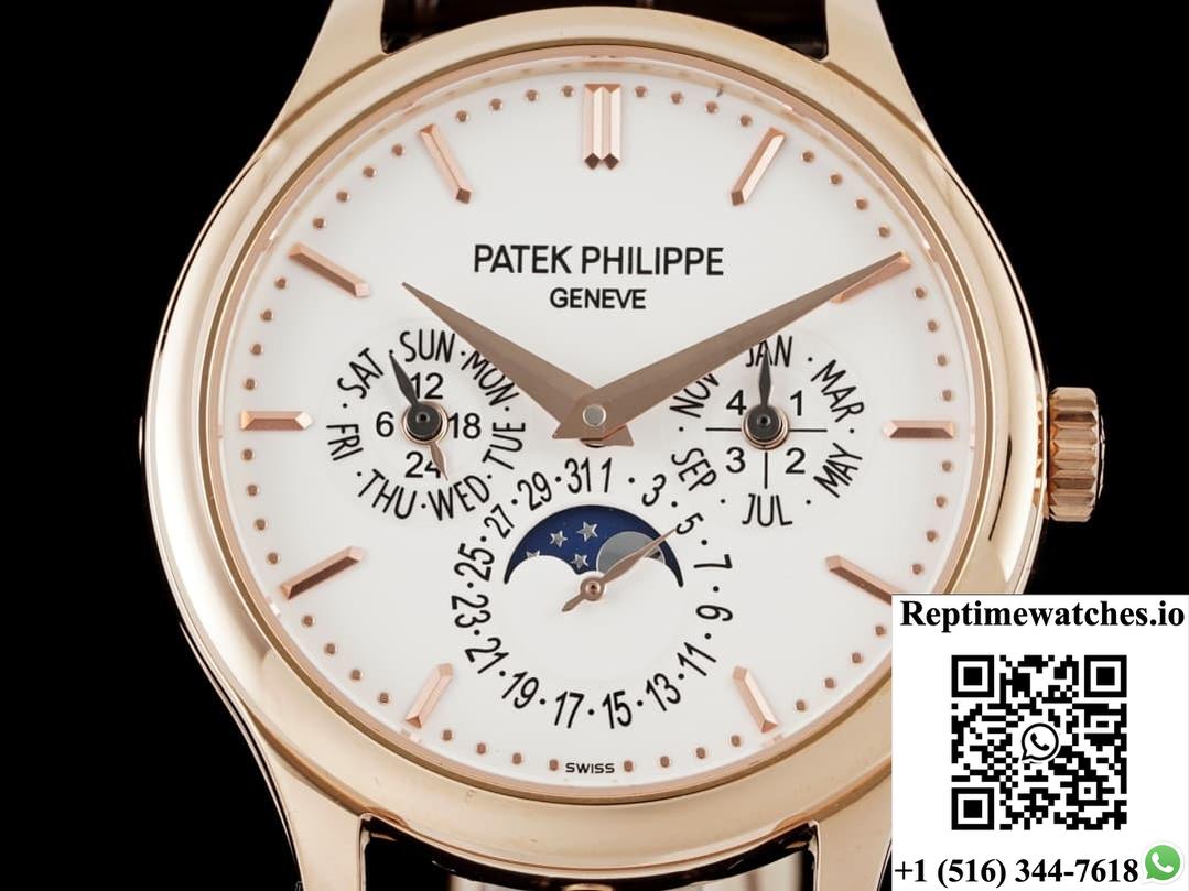 Patek Philippe Grand Complications 5140R-011 3K Factory Dual Time Zone-Rep Time Watches
