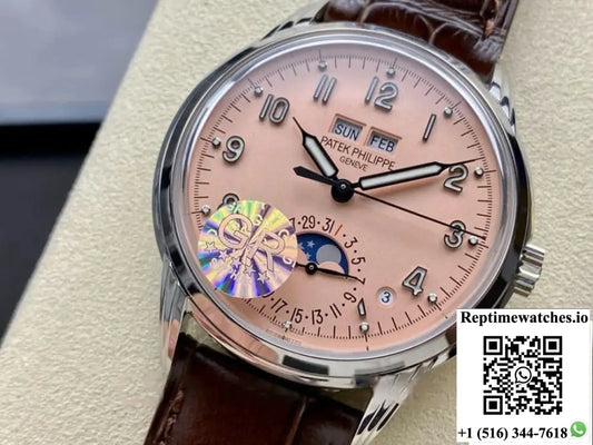 Patek Philippe Grand Complications 5320G-011 GR Factory Alligator Leather Strap