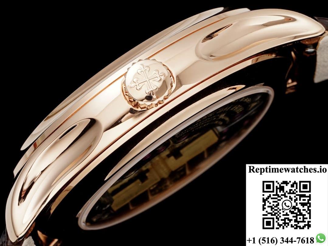 Patek Philippe Grand Complications 5327R-001 3K Factory Ivory White Dial-Rep Time Watches
