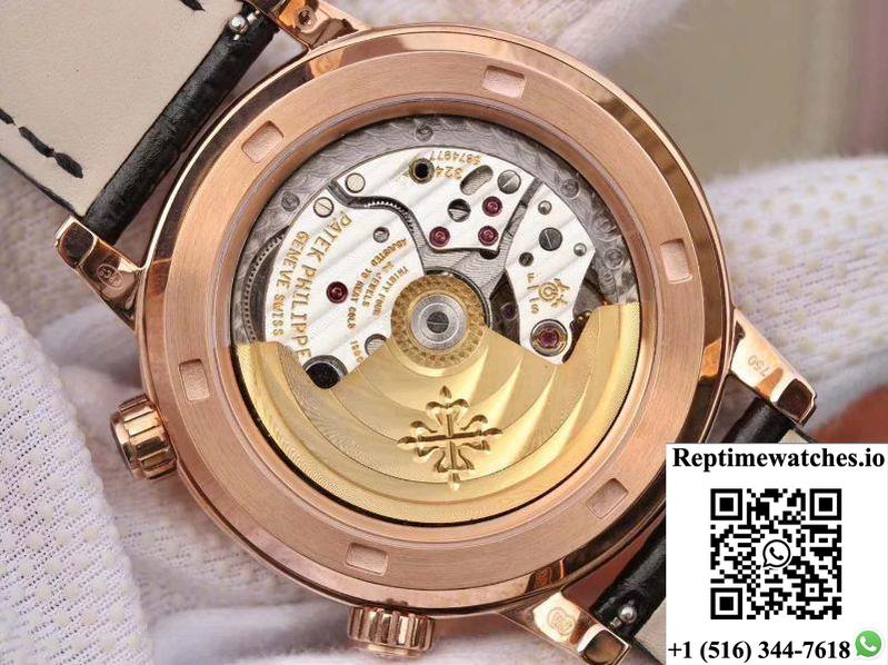 Patek Philippe Grand Complications 6103P-001 Tw Factory Blue Dial-Rep Time Watches