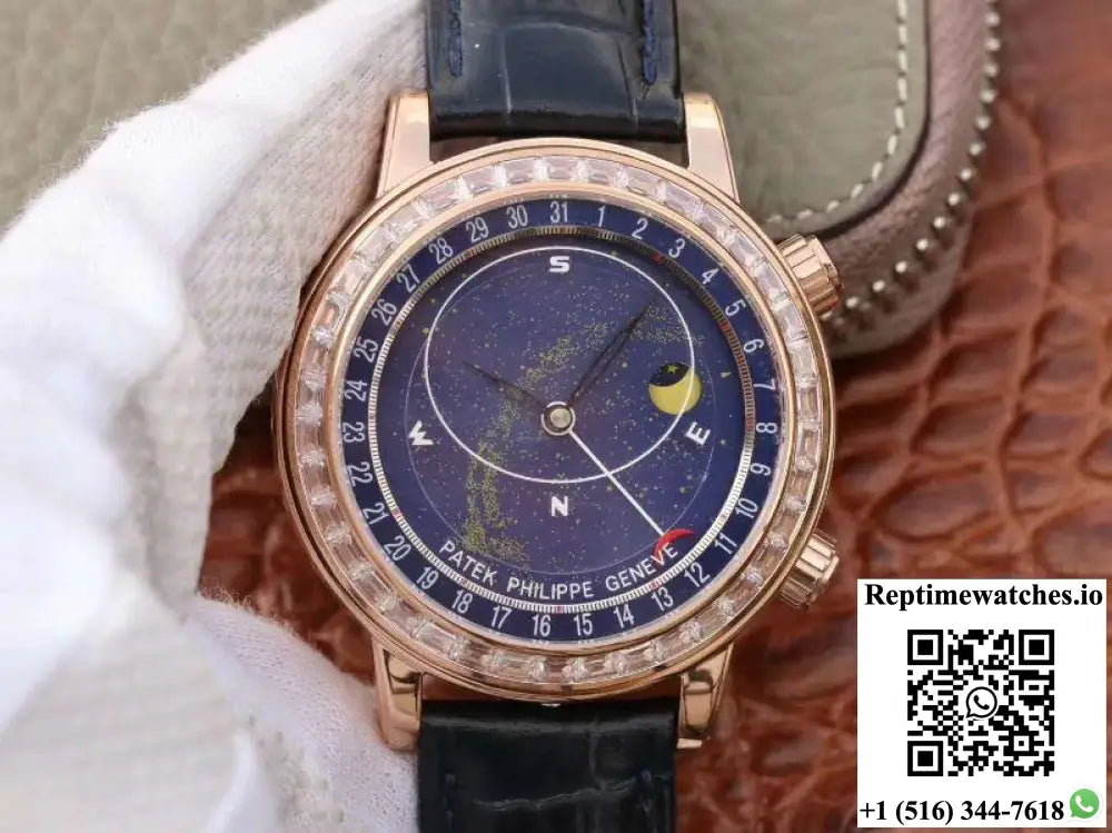 Patek Philippe Grand Complications 6103P-001 TW Factory Blue Dial - Watches