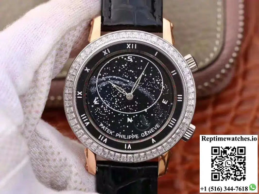 Patek Philippe Grand Complications Sky Moon Celestial 5102PR TW Factory Black Dial - Watches