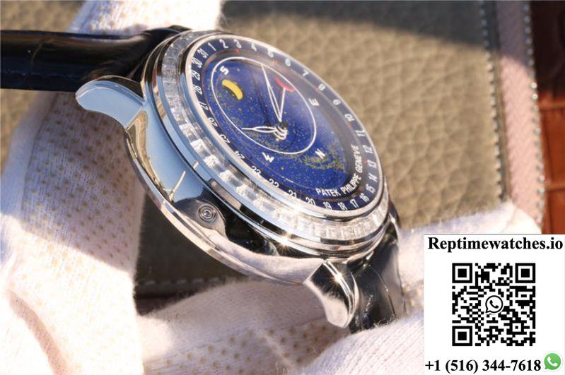 Patek Philippe Grand Complications Sky Moon Celestial 6102P-001 Twa Factory Blue Dial-Rep Time Watches