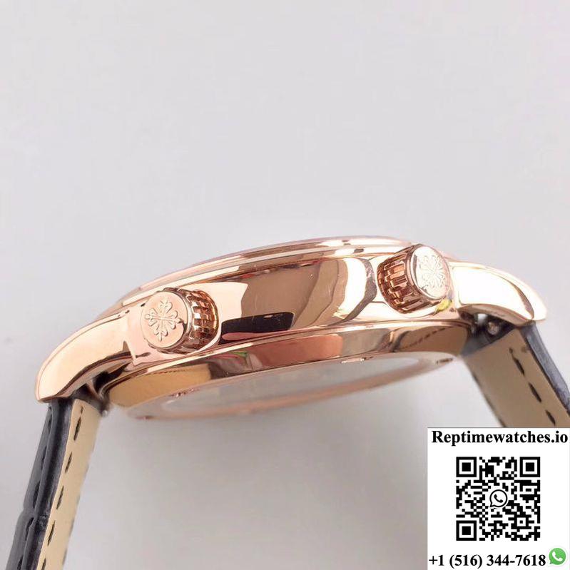 Patek Philippe Grand Complications Sky Moon Celestial 6102R-001 Tw Factory Black Dial-Rep Time Watches
