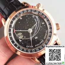 Patek Philippe Grand Complications Sky Moon Celestial 6102R-001 TW Factory Black Dial - Watches