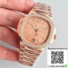 Patek Philippe Ladies Nautilus 7118/1200R PF Factory Rose Gold Dial - Watches