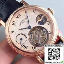 Patek Philippe Moonphase Tourbillon 18K Rose Gold Dial - Watches