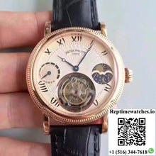 Patek Philippe Moonphase Tourbillon 18K Rose Gold Dial - Watches
