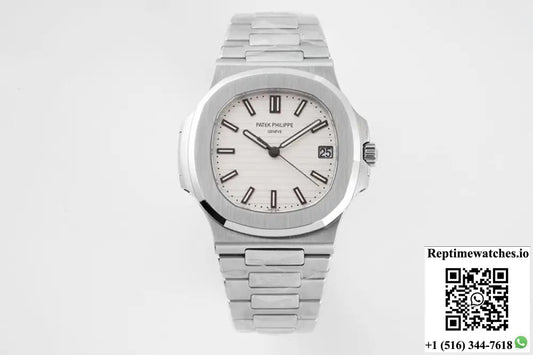 Patek Philippe Nautilus 5711/1A-011 PPF Factory V4 White Dial AI Factory