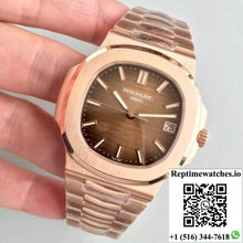 Patek Philippe Nautilus 5711/1R-001 PF Factory Rose Gold Chocolate Dial - Watches