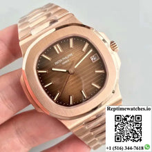Patek Philippe Nautilus 5711/1R-001 PF Factory Rose Gold Chocolate Dial - Watches