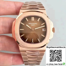 Patek Philippe Nautilus 5711/1R-001 PF Factory Rose Gold Chocolate Dial - Watches