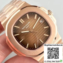 Patek Philippe Nautilus 5711/1R-001 PF Factory Rose Gold Chocolate Dial - Watches