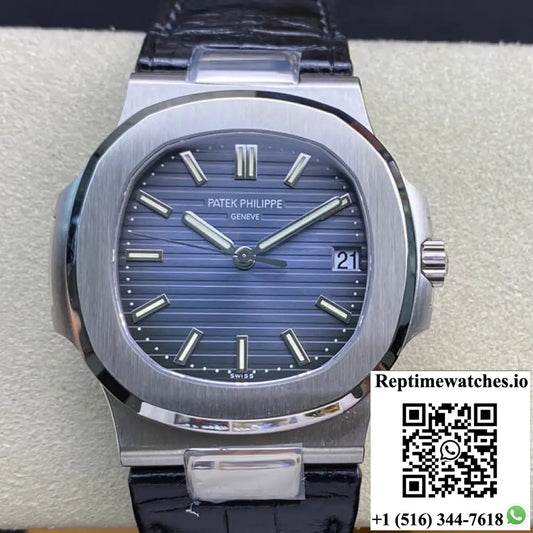 Patek Philippe Nautilus 5711 3K Factory Cowhide Strap - Watches