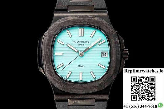 Patek Philippe Nautilus 5711 Diw Carbon Fiber-Rep Time Watches