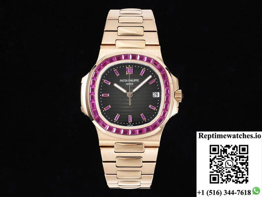 Patek Philippe Nautilus 5711 Gr Factory Rose Gold-Rep Time Watches
