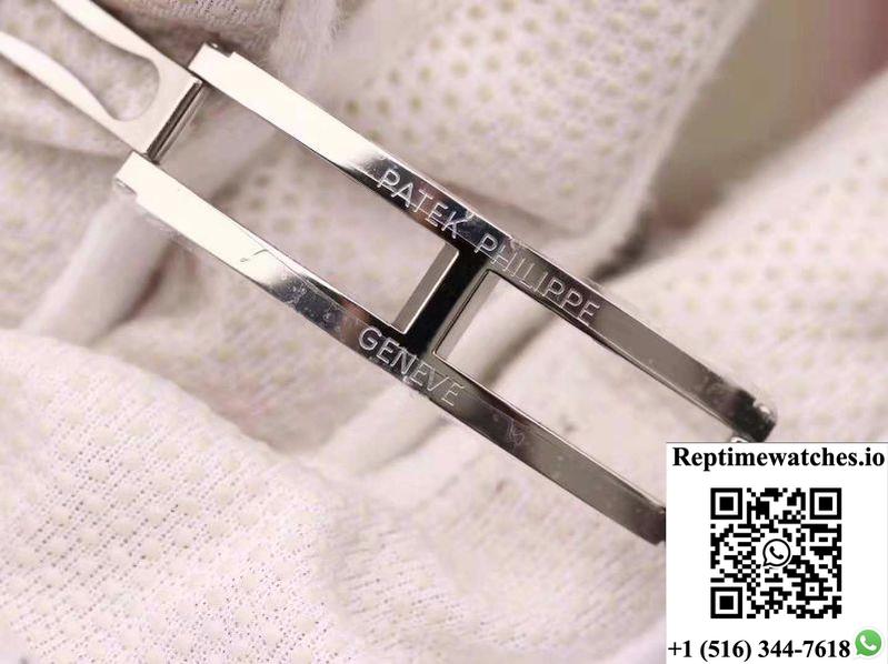 Patek Philippe Nautilus 5711 Pf Factory Diamond Bezel Blue Dial-Rep Time Watches