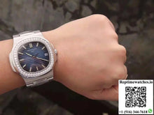 Patek Philippe Nautilus 5711 PF Factory Diamond Bezel Blue Dial - Watches