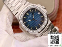 Patek Philippe Nautilus 5711 PF Factory Diamond Bezel Blue Dial - Watches