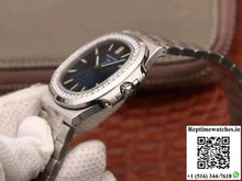 Patek Philippe Nautilus 5711 PF Factory Diamond Bezel Blue Dial - Watches