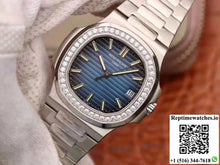 Patek Philippe Nautilus 5711 PF Factory Diamond Bezel Blue Dial - Watches