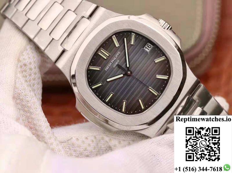 Patek Philippe Nautilus 5711 Pf Factory V2 Anthracite Dial-Rep Time Watches