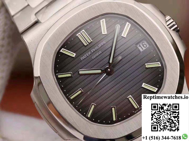 Patek Philippe Nautilus 5711 Pf Factory V2 Anthracite Dial-Rep Time Watches