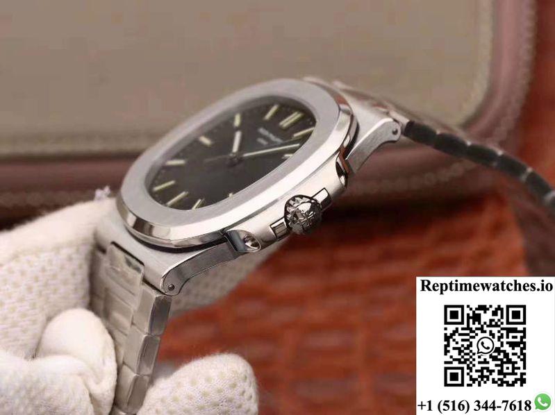 Patek Philippe Nautilus 5711 Pf Factory V2 Anthracite Dial-Rep Time Watches