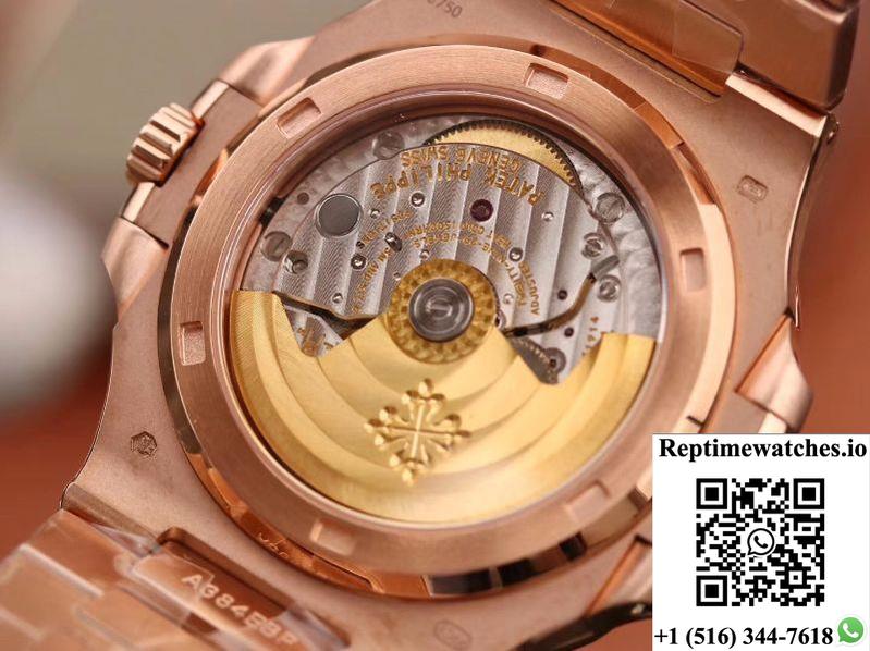 Patek Philippe Nautilus 5711 Pf Factory V2 Brown Gradient Dial-Rep Time Watches