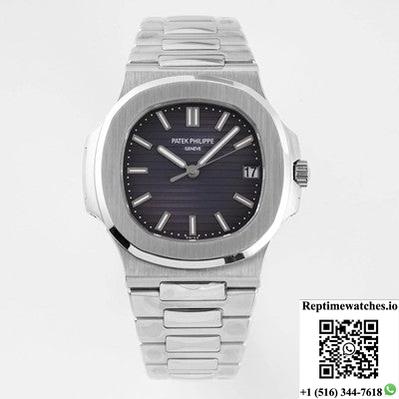 Patek Philippe Nautilus 5711 Ppf Factory V4 Gray Dial-Rep Time Watches