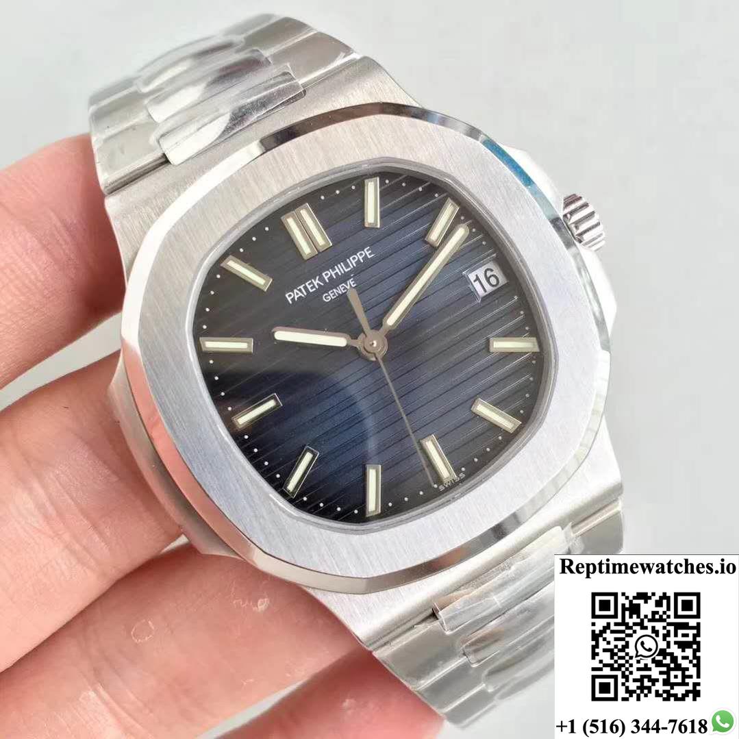 Patek Philippe Nautilus 5711/1A-010 Blue Dial Pf Factory-Rep Time Watches