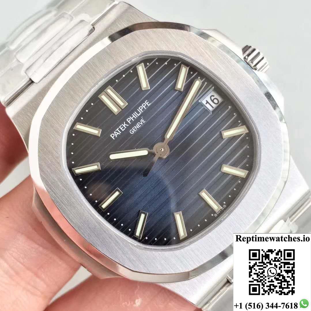 Patek Philippe Nautilus 5711/1A-010 Blue Dial Pf Factory-Rep Time Watches