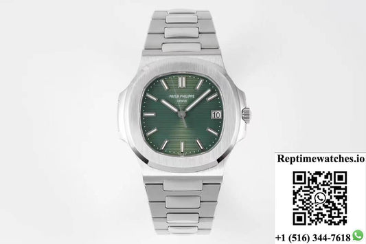 Patek Philippe Nautilus 5711/1A Ppf Factory Olive Green Dial-Rep Time Watches
