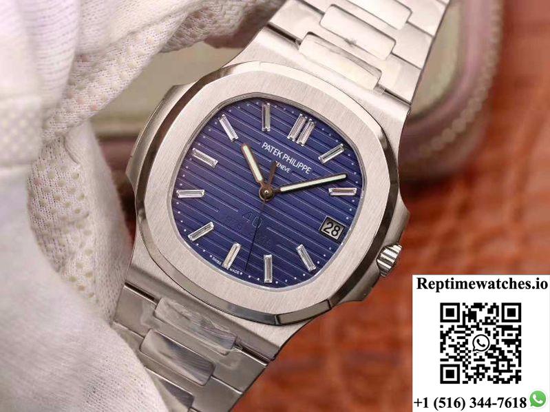 Patek Philippe Nautilus 5711/1P Pf Factory Blue Dial-Rep Time Watches