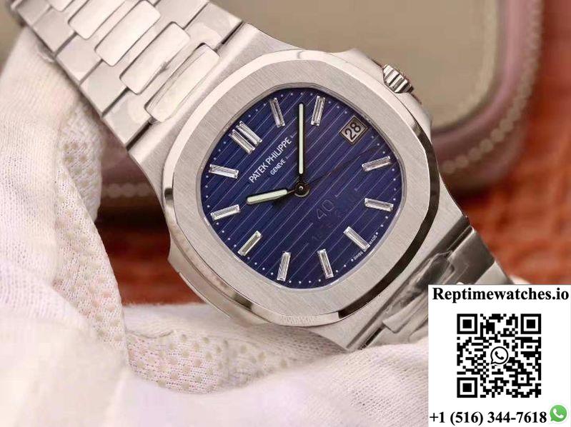 Patek Philippe Nautilus 5711/1P Pf Factory Blue Dial-Rep Time Watches