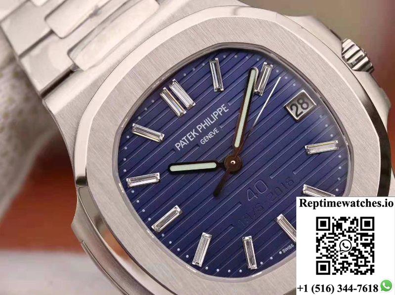 Patek Philippe Nautilus 5711/1P Pf Factory Blue Dial-Rep Time Watches