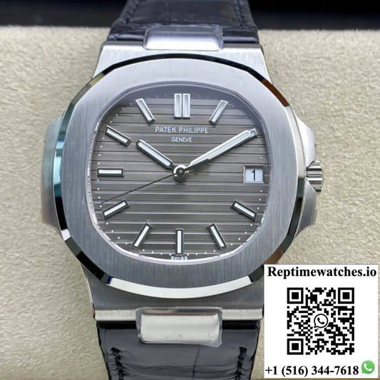 Patek Philippe Nautilus 5711G-001 3K Factory Grey Dial - Watches