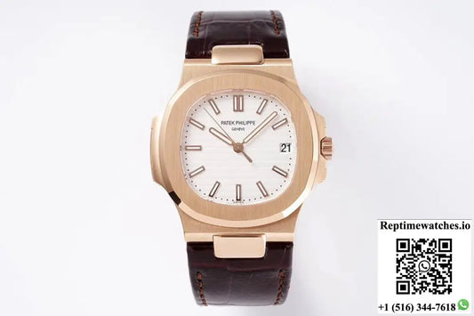 Patek Philippe Nautilus 5711R-001 PPF Factory V4 White Dial AI Factory