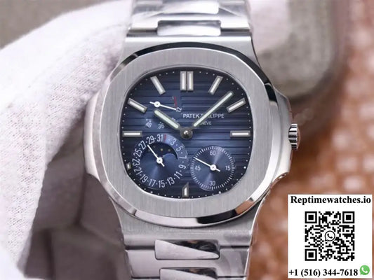 Patek Philippe Nautilus 5712/1A-001 PF Factory Blue Dial Steel Strap AI Factory