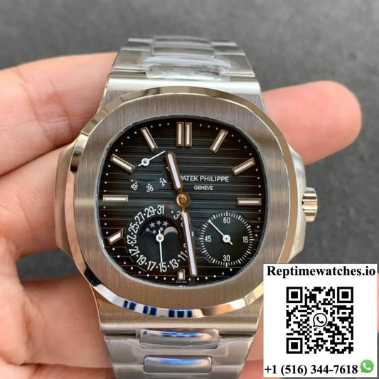Patek Philippe Nautilus 5712/1A-001 ZF Factory Dark Blue Dial - Watches