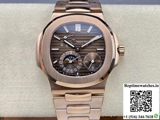 Patek Philippe Nautilus 5712/1R-001 GR Factory Brown Dial - Watches